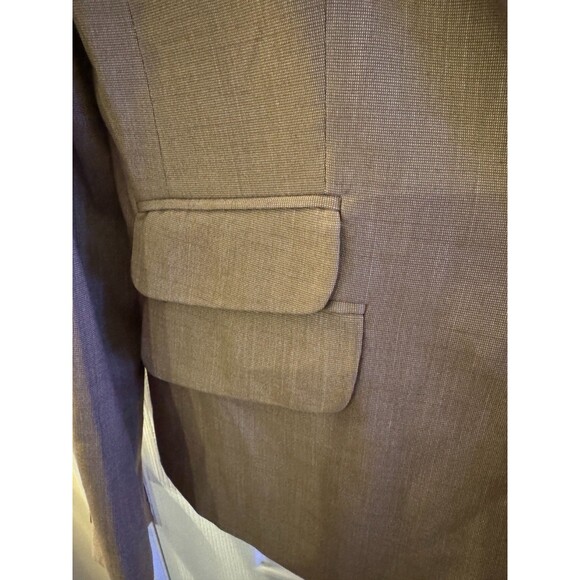 NWT New York & Company Stretch Tan Blazer Sz 10 Career Office Business Jacket - Picture 5 of 9